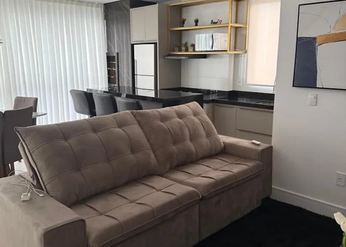 Apartamento Pereque Frente Mar